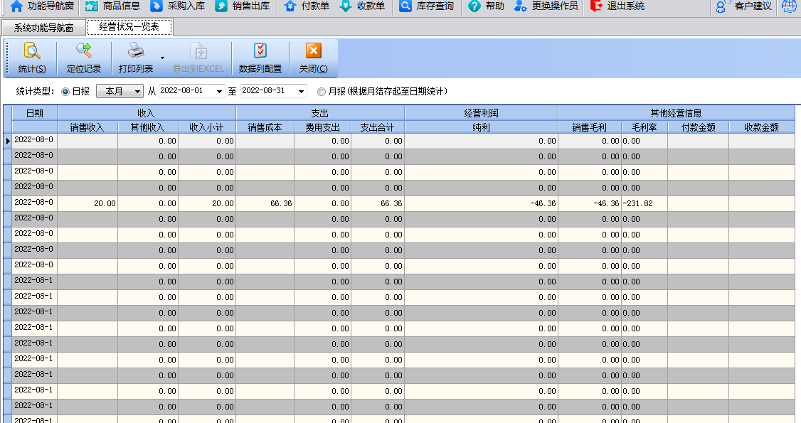 礼品批发仓库管理记账软件